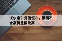 开云下载-沃尔索尔凭借恒心，锲而不舍赢得重要比赛